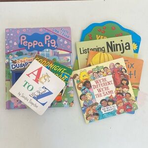 Used kids books x 8 Baby-Toddler